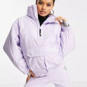 Lilac Puffer Quarter Zip